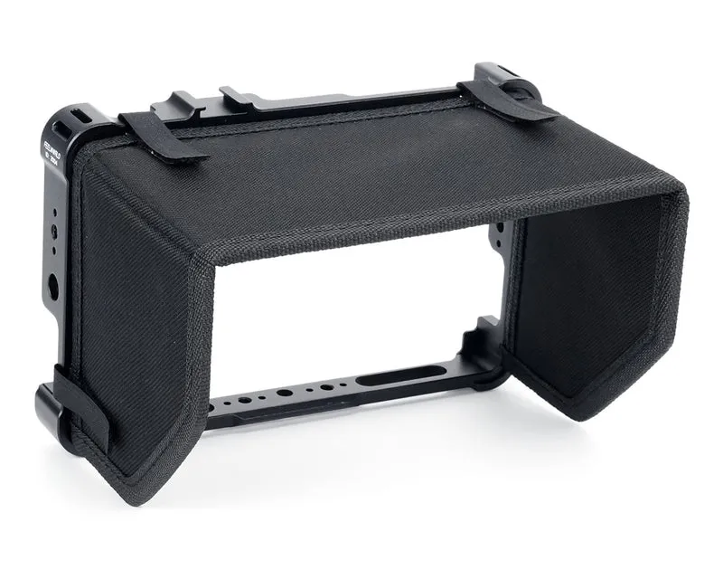 FEELWORLD Camera Monitor Cage Kit untuk Monitor Lapangan S7 dengan Beberapa Antarmuka Ekspansi dan Pelindung Matahari Paduan Aluminium Penuh - 2004